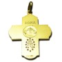 Croce Scapolare - Argento Dorato - Retro