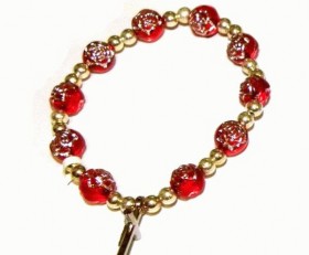 Bracciale Rosario Rosso