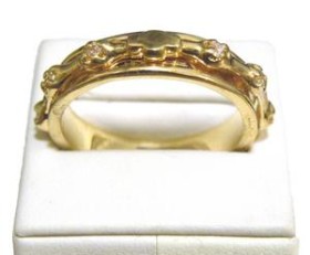 Anello Rosario con Zirconi