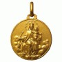 Medaglia Madonna del Carmine - Oro 18 KT