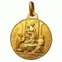 Medaglia Madonna Di Pompei - Oro 18 KT