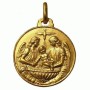 Medaglia Battesimo - Oro 18 KT