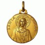 Medaglia Santa Chiara - Oro 18 KT